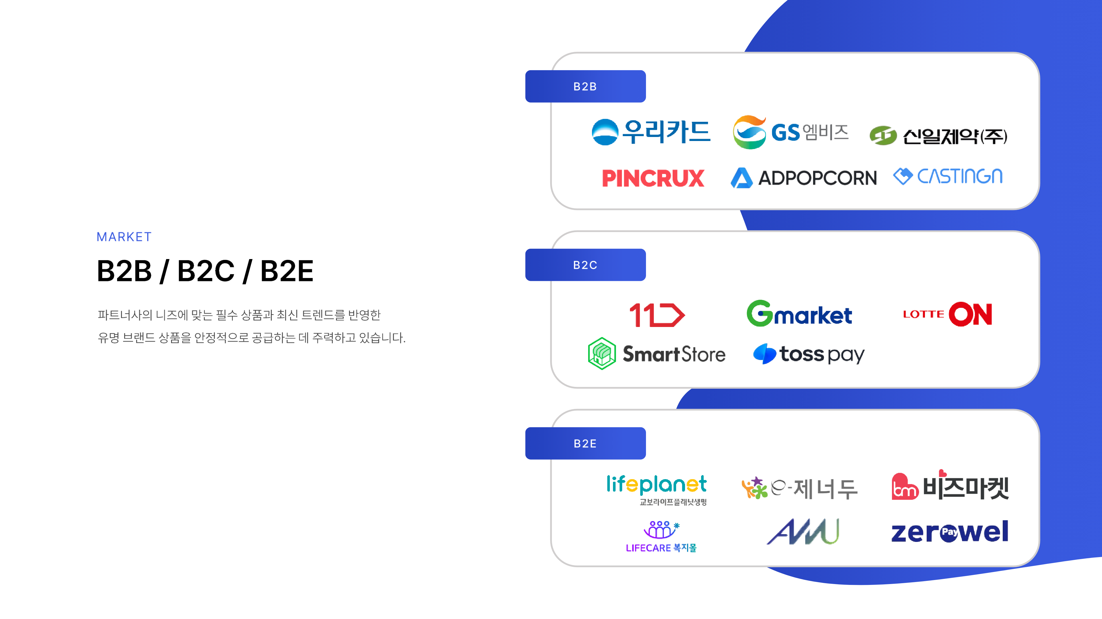 B2B/B2C/B2E